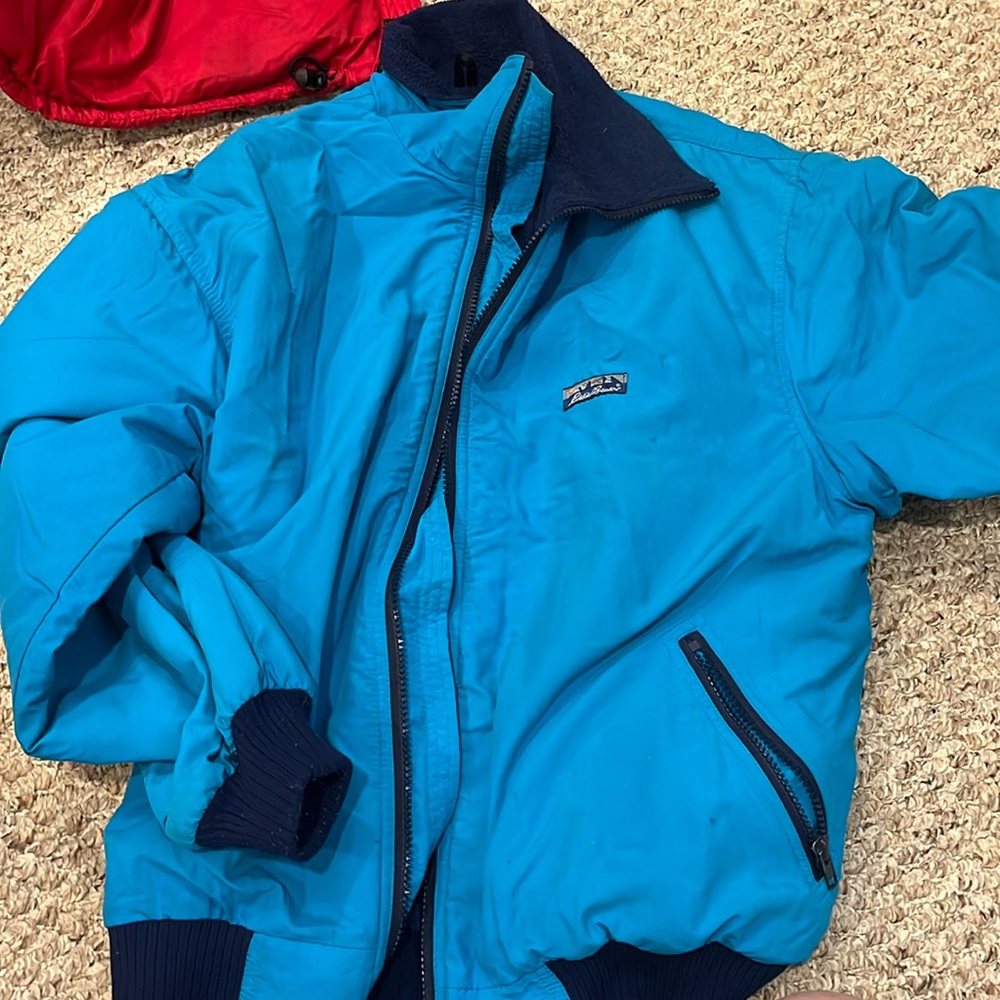 Vintage Eddie Bauer blue jacket